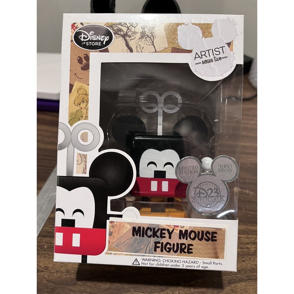 Disney Store Mickey Mouse Artist Series 2 Funko D23 2013 LE 3000 Figure NIB